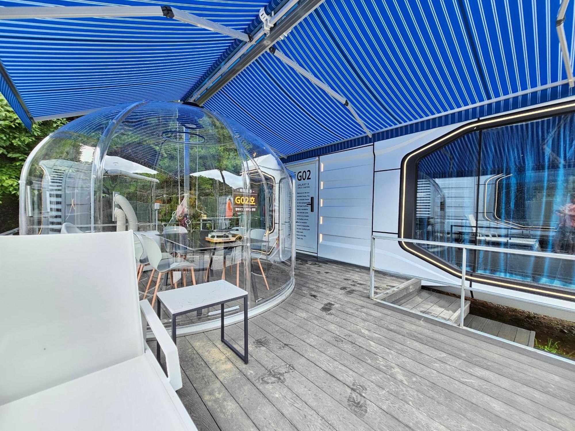 Galaxy X Hotel Type Caravan Glamping & Pension Pyeongchang Extérieur photo